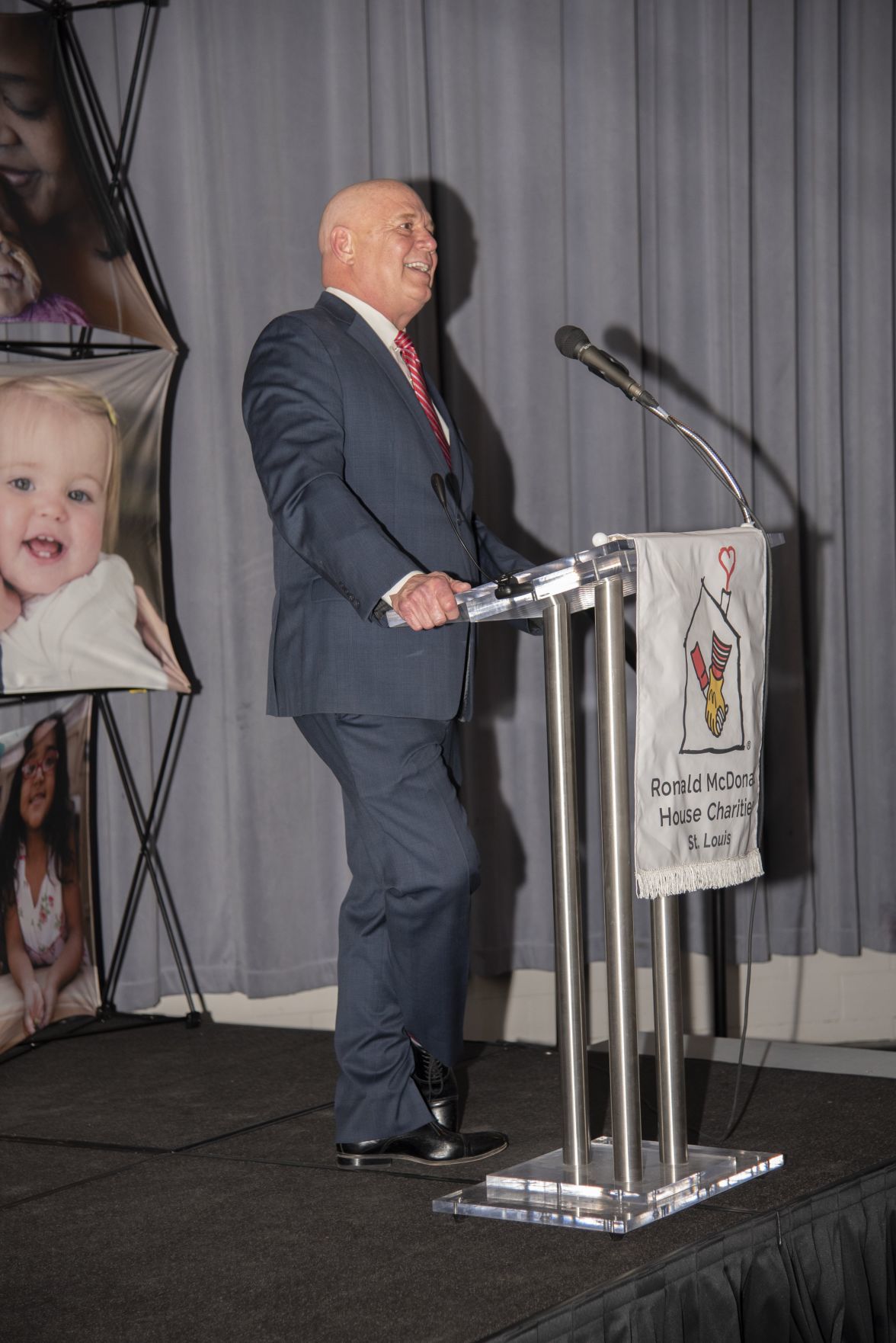 Frank Cognata, founder of the Cornerstone Society and (retired) Vice President of Development for Ronald McDonald House Charities St. Louis.